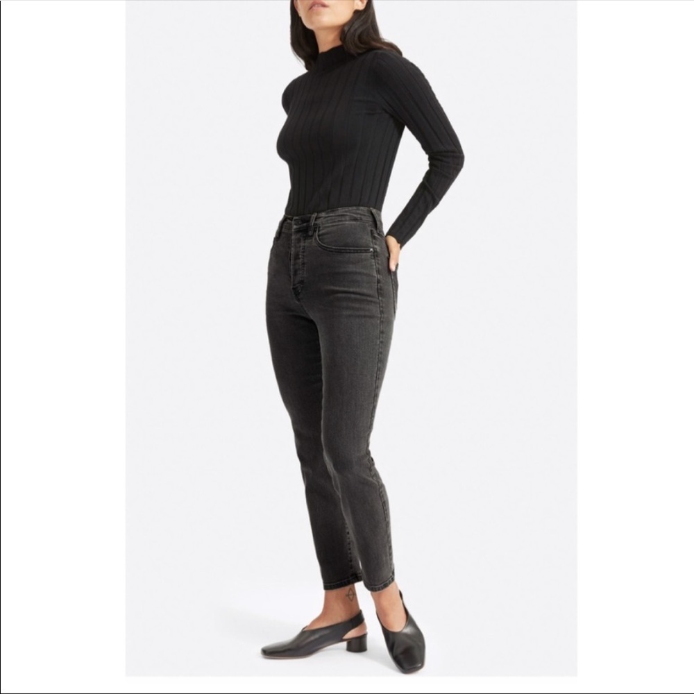 EVERLANE high rise skinny ankle jeans size 27